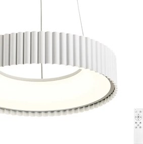 Brilagi - Lustru LED dimabil FALCON MODERN LED/30W/230V Ø 40 cm, alb + telecomandă