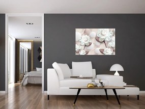 Tablou - Flori de trandafir (90x60 cm)