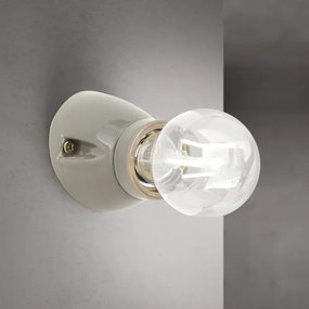 Orion - Aplica de perete FROST 1xE27/60W/230V gri