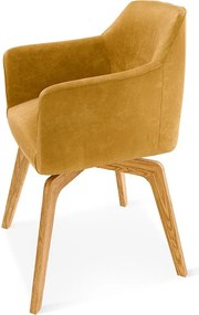 Scaun lemn masiv SCARLET, 62 × 83 × 63 cm