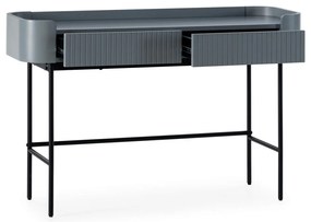 Masă consolă albastră 40x120 cm Willa – MOME