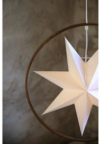 Decorațiune luminoasă albă/maro ø 50 cm Speranza – Markslöjd