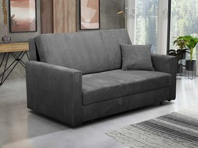 Canapea extensibilă Clovea Bis Premium III (Gri închis) (cu sp. depozitare). 1105446