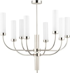 Candelabru modern realizat manual din alama Mussa 8L