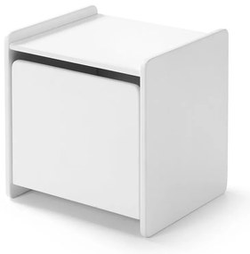 Noptieră pentru copii Vipack Kiddy, alb