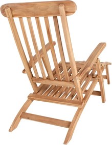 Șezlong din lemn de tec House Nordic Arrecife