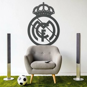 DUBLEZ | Tablou Real Madrid din lemn