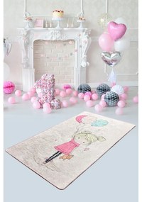 Covor antiderapant pentru copii Conceptum Hypnose Little Girl, 140 x 190 cm