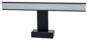 Aplica LED de perete pentru baie SHINE, 7W, 230V, 30 cm, IP44, negru