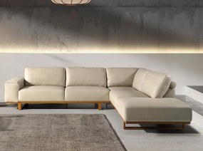 Coltar dreapta LUX design italian Cowhide sand