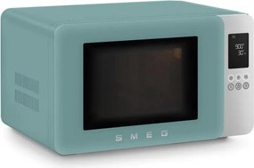 Cuptor cu microunde cu gratar 4in1 SMEG Collezione MOC01EGMEU, 1900 W, 29 l, 18 programe, Inchidere lina, Semnal sonor, Ecran LCD, Verde