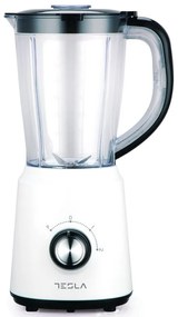 Blender Tesla BL201W, 500W, 2 viteze, Pulse, 1,5 L, Alb