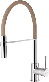Baterie bucatarie Invena Kameleon Sink bej - crom