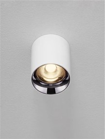 Spot LED aplicat diametru 7,2cm ANETO alb, NVL-9695150