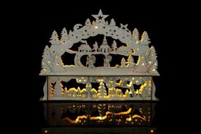 Decorațiuni de Crăciun - Peisaj de Crăciun - 10 LED-uri