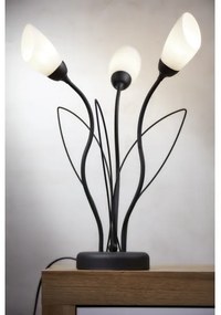 Lampă de masă GLORIOSA Jupiter 2065 - 3xG9/14W/230V neagră