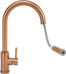 Baterie de bucătărie Rea Fresh Brush Copper
