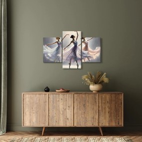 Tablou - Trei balerine (90x60 cm)