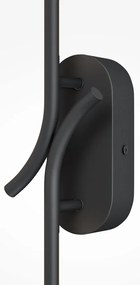 Aplica LED ambientala design minimalist Renaissance negru