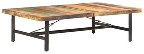 vidaXL Măsuță de cafea, 142x90x42 cm, lemn masiv reciclat
