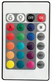 Lampă LED RGBW solară BALL LED/3,2V d. 20 cm IP65 + telecomandă