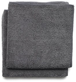 Set 2 prosoape din microfibra Brabantia SinkSide 1000216, 30x30 cm, Poliester, Gri inchis