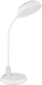 Globo 58496W - Lampă de birou tactilă LED reglabilă KIRK LED/12W/230V albă
