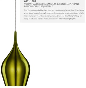 Pendul design modern 12cm Vibrant verde 6461-12GR SRT