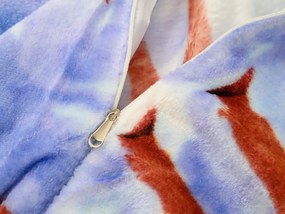 Lenjerie cocolino WINTER WISH albastru Dimensiune lenjerie de pat: 70 x 90 cm | 140 x 200 cm