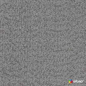 Canapea gri extensibilă/cu spațiu de depozitare cu tapițerie din țesătură bouclé cu colț pe partea stângă 223 cm Fabillo – ELTAP