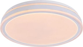 Rabalux 71413 - Lampă de tavan LED dimabilă CORLET 23W/230V 3000-6500K diam. 38,5 cm albă + telecomandă