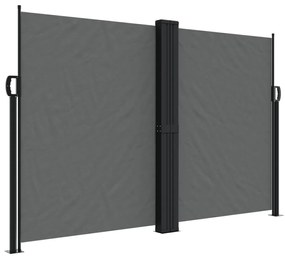 Copertina laterala retractabila, antracit, 160x1200 cm Antracit, 160 x 1200 cm