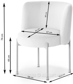 Scaun Charliez (bej + auriu). 1110979