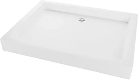 Mexen Rio cadă pentru duș dreptunghiulară 100 x 80 cm, Albă - 45108010