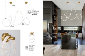 Aplica perete sau tavan LED moderna, design deosebit CERELIA NVL-9082095