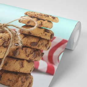 Fototapet biscuiți americane cookies