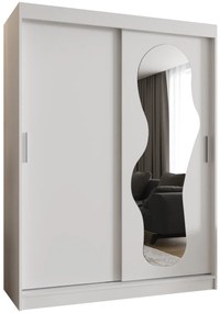 Dulap de haine 150 cm Ulta (alb). 1126321