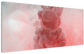 Tablou - Fum roșu (120x50 cm)