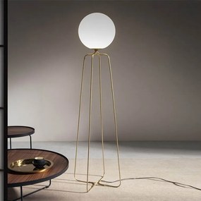 Lampadar, Lampa de podea eleganta design minimalist Golden