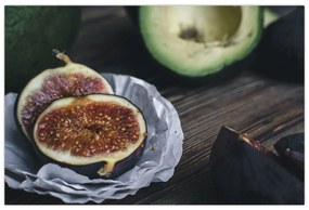 Tablou cu fistic și avocado (90x60 cm)