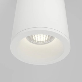 Spot aplicat, plafoniera pentru baie design modern IP65 Zoom alb 6,5cm