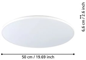 Plafonieră LED CRESPILLO LED/29W/230V d. 50 cm Eglo 99727
