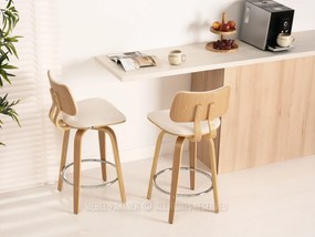 Scaun Heindrich (crem + stejar). 1110626