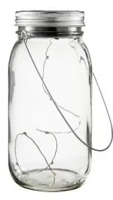 Decorațiune cu LED Star Trading Jamjar, înălțime 18 cm