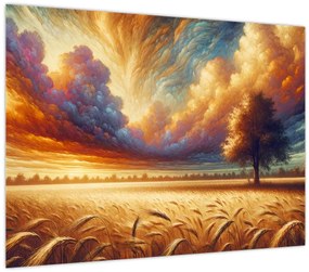 Tablou – Arbore pe câmp (70x50 cm)