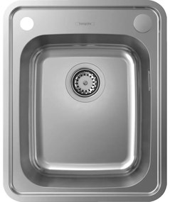 Chiuveta bucatarie Hansgrohe S41 inox 42x52 cm