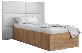 Zondo Pat de o persoană cu tăblie tapițată 90 cm. 1045923