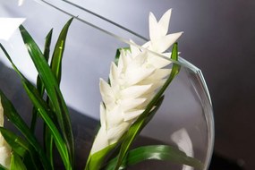 Aranjament floral mediu design LUX OVAL BROMELIA