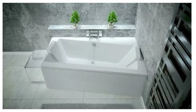 Cada asimetrica Besco Infinity 170x110 cm dreapta