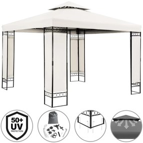 Deuba Pavilion de grădină Lorca 3x3 m - crem